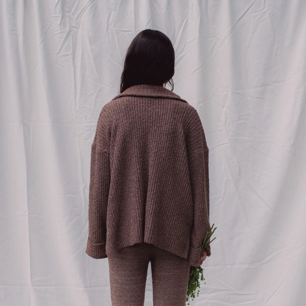 Indigo Luna Winterfall Jumper | Clove | One Size / OS - Picture 7 of 8